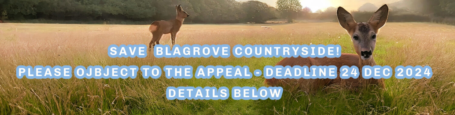 Save Our Blagrove Countryside 2024