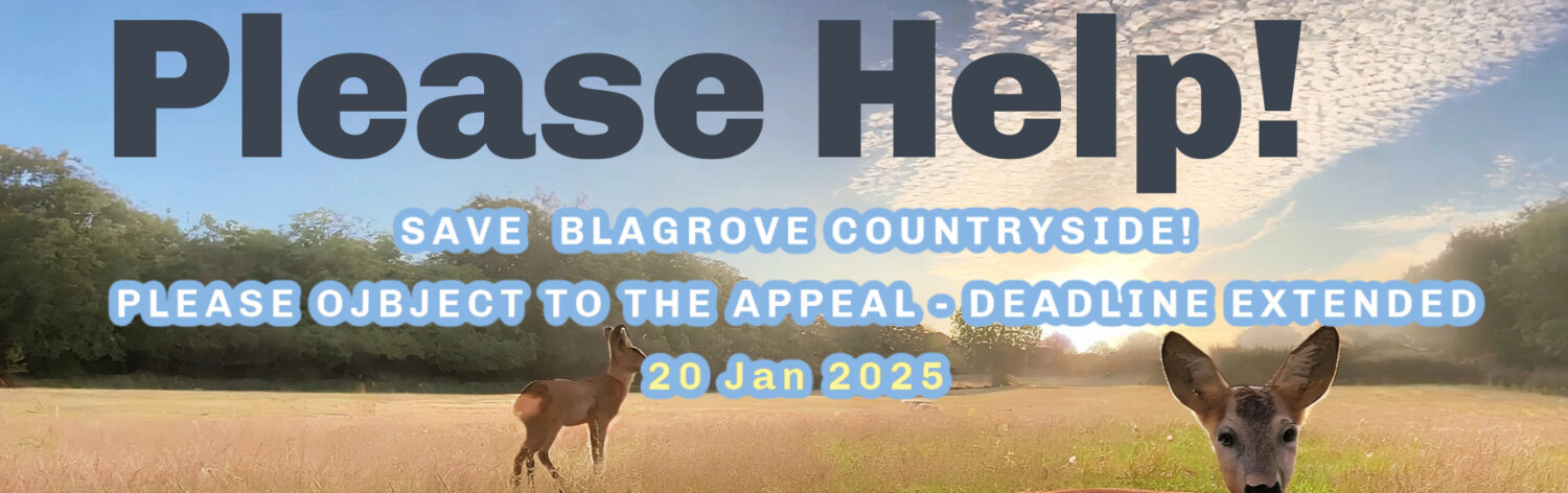 Save Our Blagrove Countryside 2024